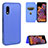 Funda de Cuero Cartera con Soporte Carcasa L04Z para Samsung Galaxy XCover Pro Azul