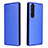 Funda de Cuero Cartera con Soporte Carcasa L04Z para Sony Xperia 1 III Azul