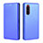 Funda de Cuero Cartera con Soporte Carcasa L04Z para Sony Xperia 5 II Azul