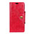 Funda de Cuero Cartera con Soporte Carcasa L05 para Asus Zenfone 5 ZE620KL Rojo