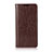 Funda de Cuero Cartera con Soporte Carcasa L05 para Huawei P30 Lite New Edition Marron