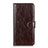 Funda de Cuero Cartera con Soporte Carcasa L05 para Nokia C3 Marron