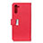 Funda de Cuero Cartera con Soporte Carcasa L05 para OnePlus Nord Rojo