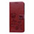 Funda de Cuero Cartera con Soporte Carcasa L05 para Samsung Galaxy M31 Prime Edition Marron