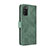 Funda de Cuero Cartera con Soporte Carcasa L05Z para Samsung Galaxy A02s Verde