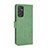 Funda de Cuero Cartera con Soporte Carcasa L05Z para Samsung Galaxy A15 4G Verde