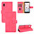 Funda de Cuero Cartera con Soporte Carcasa L05Z para Samsung Galaxy A20 SC-02M SCV46 Rosa Roja