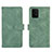 Funda de Cuero Cartera con Soporte Carcasa L05Z para Samsung Galaxy A91 Verde