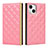 Funda de Cuero Cartera con Soporte Carcasa L06 para Apple iPhone 13 Rosa