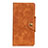 Funda de Cuero Cartera con Soporte Carcasa L06 para LG Q52 Naranja