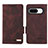 Funda de Cuero Cartera con Soporte Carcasa L06Z para Google Pixel 8 5G Marron