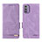 Funda de Cuero Cartera con Soporte Carcasa L06Z para Nokia G42 5G Morado