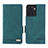 Funda de Cuero Cartera con Soporte Carcasa L06Z para OnePlus 10R 5G Verde