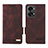 Funda de Cuero Cartera con Soporte Carcasa L06Z para OnePlus Nord 2T 5G Marron