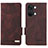 Funda de Cuero Cartera con Soporte Carcasa L06Z para OnePlus Nord 3 5G Marron