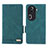 Funda de Cuero Cartera con Soporte Carcasa L06Z para Oppo Reno11 Pro 5G Verde