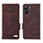 Funda de Cuero Cartera con Soporte Carcasa L06Z para Realme 10 Pro 5G Marron