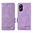 Funda de Cuero Cartera con Soporte Carcasa L06Z para Realme 10 Pro+ Plus 5G Morado