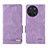 Funda de Cuero Cartera con Soporte Carcasa L06Z para Realme 11 4G Morado