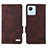 Funda de Cuero Cartera con Soporte Carcasa L06Z para Realme C30s Marron