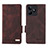 Funda de Cuero Cartera con Soporte Carcasa L06Z para Realme C53 India Marron