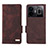 Funda de Cuero Cartera con Soporte Carcasa L06Z para Realme GT3 5G Marron