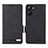 Funda de Cuero Cartera con Soporte Carcasa L06Z para Realme V30 5G Negro