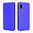 Funda de Cuero Cartera con Soporte Carcasa L06Z para Samsung Galaxy A21 SC-42A Azul