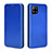 Funda de Cuero Cartera con Soporte Carcasa L06Z para Samsung Galaxy A42 5G Azul