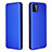 Funda de Cuero Cartera con Soporte Carcasa L06Z para Samsung Galaxy F42 5G Azul