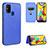 Funda de Cuero Cartera con Soporte Carcasa L06Z para Samsung Galaxy M31 Azul