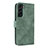 Funda de Cuero Cartera con Soporte Carcasa L06Z para Samsung Galaxy S23 Plus 5G Verde