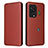 Funda de Cuero Cartera con Soporte Carcasa L06Z para Xiaomi Black Shark 5 Pro 5G Marron