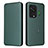 Funda de Cuero Cartera con Soporte Carcasa L06Z para Xiaomi Black Shark 5 Pro 5G Verde