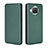 Funda de Cuero Cartera con Soporte Carcasa L06Z para Xiaomi Mi 10i 5G Verde