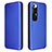 Funda de Cuero Cartera con Soporte Carcasa L06Z para Xiaomi Mi 10S 5G Azul