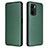 Funda de Cuero Cartera con Soporte Carcasa L06Z para Xiaomi Poco F3 5G Verde