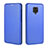 Funda de Cuero Cartera con Soporte Carcasa L06Z para Xiaomi Poco M2 Pro Azul