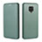 Funda de Cuero Cartera con Soporte Carcasa L06Z para Xiaomi Poco M2 Pro Verde