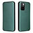 Funda de Cuero Cartera con Soporte Carcasa L06Z para Xiaomi Redmi 10 (2022) Verde