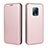 Funda de Cuero Cartera con Soporte Carcasa L06Z para Xiaomi Redmi 10X Pro 5G Oro Rosa