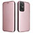 Funda de Cuero Cartera con Soporte Carcasa L06Z para Xiaomi Redmi 11 Prime 4G Oro Rosa