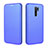 Funda de Cuero Cartera con Soporte Carcasa L06Z para Xiaomi Redmi 9 Azul