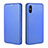 Funda de Cuero Cartera con Soporte Carcasa L06Z para Xiaomi Redmi 9AT Azul