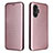 Funda de Cuero Cartera con Soporte Carcasa L06Z para Xiaomi Redmi K40 Gaming 5G Oro Rosa