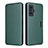 Funda de Cuero Cartera con Soporte Carcasa L06Z para Xiaomi Redmi K50 Gaming 5G Verde