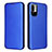 Funda de Cuero Cartera con Soporte Carcasa L06Z para Xiaomi Redmi Note 10 JE 5G Azul