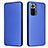 Funda de Cuero Cartera con Soporte Carcasa L06Z para Xiaomi Redmi Note 10 Pro Max Azul