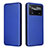 Funda de Cuero Cartera con Soporte Carcasa L06Z para Xiaomi Redmi Note 11E Pro 5G Azul