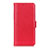 Funda de Cuero Cartera con Soporte Carcasa L07 para Huawei Honor 30S Rojo